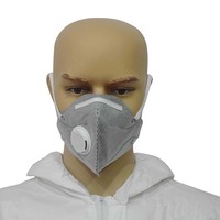Masque anti-poussière de construction masque anti-poussière et anti-poussière ffp2 avec valve