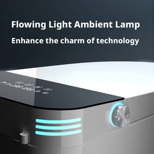 Bidê Inteligente de Luxo Personalizado com Tela de Exibição, Limpeza por <span class=keywords><strong>Enema</strong></span>, Sanitário Inteligente para Banheiro - Product Image 5
