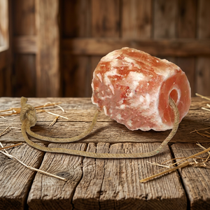 Sel rose de l'Himalaya naturel de haute qualité, en forme carrée, pour animaux, certifié ISO HACCP, export premium, pour bovins et chiens - Product Image 1