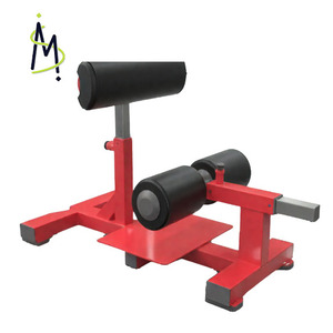 Appareil de musculation des fessiers et des ischio-jambiers SM HM Series Nordic Hamstring Curl Glute pour salle de sport commerciale, GHD pour l'entraînement du bas du corps - Product Image 1