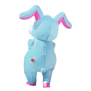 Costume gonflable de cosplay, costume de lapin gonflable, costume intégral gonflable, costume de luxe pour Halloween et Pâques, taille adulte - Product Image 6