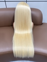 Ghair # Wig HD 613 13x6 30'' STW & BW 180% Tanpa Lem, Simpul Kecil, Unit Tak Terlihat, Pre Plucked, Wig Lace Tipis