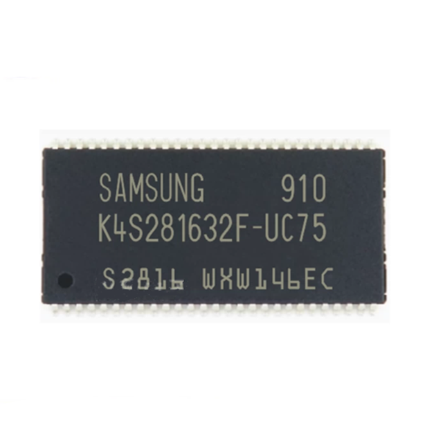 K4S281632F-UC75 TSOP54 Memory Flash 8M * 16 Bit SDRAM Chip IC Integrated Block
