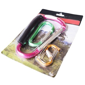 Aluminum Carabiner D Type With EVA Handle For Sports And Games - Product Image 3