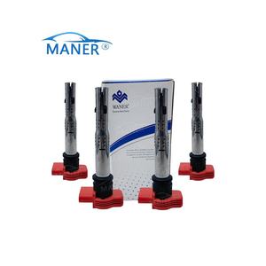 คอยล์จุดระเบิดสีแดงคุณภาพสูง MANER รุ่น 06E905115E/F/G/A/B/C/D สำหรับรถยนต์ 06E905115 EA888 3 คอยล์จุดระเบิด สำหรับรถยนต์ออดี้ โฟล์คสวาเกน ปอร์เช่ - Product Image 1