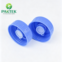 Tapa de Sellado a Prueba de Fugas de 55 mm, Tapa Inteligente de Plástico para Botellas de Agua Pura de 18.9 L, 19 L, 20 L y 5 Galones