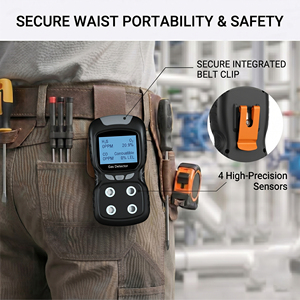 เครื่องตรวจจับก๊าซรั่วแบบพกพา Tanda สำหรับ H2S CO SO2 ความแม่นยำสูง - Product Image 2