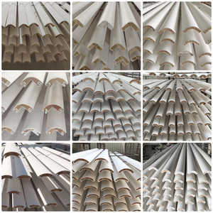 Revestimiento Blanco, Imprimación, Panel <span class=keywords><strong>de</strong></span> Pared <span class=keywords><strong>de</strong></span> Madera en Forma <span class=keywords><strong>de</strong></span> Arco, Zócalo, Línea <span class=keywords><strong>de</strong></span> <span class=keywords><strong>Yeso</strong></span> para Cableado, Decoración Interior, Moldura <span class=keywords><strong>de</strong></span> Esquina para Armario - Product Image 2