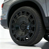 Jantes en alliage d'aluminium forgé, design à fond profond, 18-24 pouces, 5x114.3 5x120 5x130, adaptées aux voitures de sport et aux SUV
