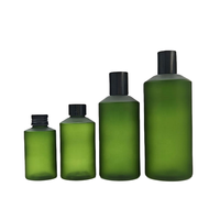 Botol Plastik Kosmetik 50ml & 100ml, Bentuk Silinder Amber Doff, Untuk Sampo, Lotion, Minyak Rambut, Serum Perawatan Kulit, Dengan Tutup Pompa Emas & Perak