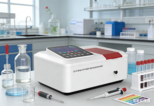 เครื่องสเปกโตรโฟโตมิเตอร์แบบลำแสงแยก XV-6 ช่วงความยาวคลื่น 320-1100 นาโนเมตร สำหรับห้องปฏิบัติการ - Product Image 3