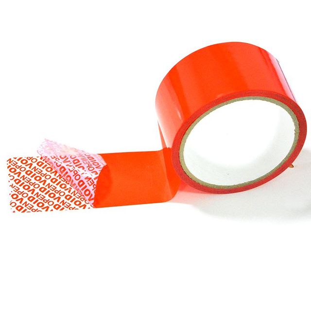 Total Transfer Anti-Theft Adhesive Box Seal Tamper Evident Void Tape Tamper-Proof Security Paper & Film
