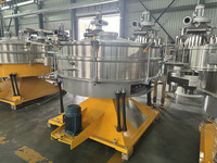 Séparateur vibrant à tambour en acier inoxydable de qualité alimentaire pour l'industrie chimique