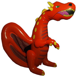 Bonecos Infláveis Personalizados de Dragão Vermelho em PVC de 1,5m. Mascote Inflável para Equipamentos de Publicidade - Product Image 1