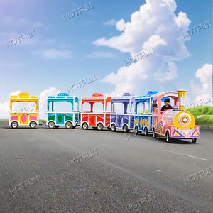 Trains électriques sans rail sur route Trains électriques à l'extérieur - Product Image 4