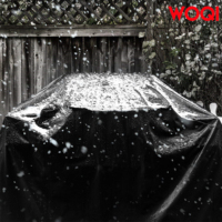 Housse de barbecue en métal de haute qualité Woqi, imperméable et résistante à la chaleur, pour barbecue au gaz, mobilier de jardin