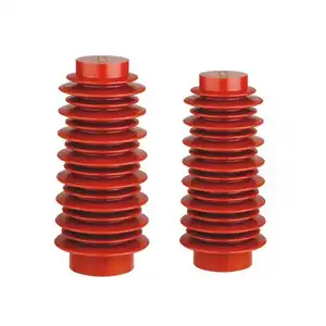 Medium voltage 33kv post porcelain electrical insulator