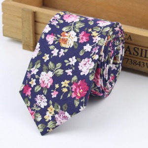 Corbata de Moda de Nuevo Estilo, Casual, a Cuadros, de Algodón Artificial, con Lazo de Flores, Corbata Delgada con Diseño Paisley para Hombre, Pequeña Corbata de Diseñador - Product Image 2
