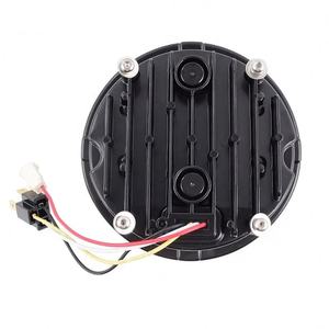 ไฟหน้า LED สีดำความสว่างสูงพิเศษ พร้อมไฟ DRL สีขาว สำหรับ <span class=keywords><strong>Vespa</strong></span> LX VXL - Product Image 4