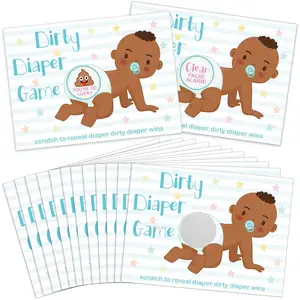 Myway 2024 Baby Shower Games 40 Raffle Cards Baby Shower Prizes Funny Activity for Diaper Raffles Door Prizes and for Decoration
