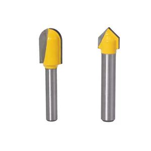 Yingba เครื่องตัด ACP 90องศา ACM คาร์ไบด์เราเตอร์บิตร่อง V สำหรับเครื่องตัดอลูมิเนียม - Product Image 2