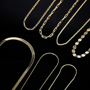 Collares de Joyería Fina Personalizada al por Mayor de Alta Calidad Estilo Italiano en Plata de Ley 925 con Cadena Delgada Tipo Caja, Cuerda, <span class=keywords><strong>Chopin</strong></span> y Fígaro, Regalo Unisex - Product Image 2