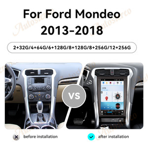 Autostereo Android 14 multimedya araba Stereo DVD OYNATICI Ford Mondeo 2013-2018 Carplay navigasyon ana ünitesi için teyp - Product Image 2