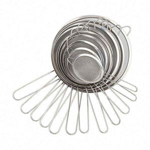 Soldes d'usine : Tamis à mailles fines, passoire à pâtes, tamis à farine durable, passoires en acier inoxydable, ustensiles de cuisine - Product Image 1