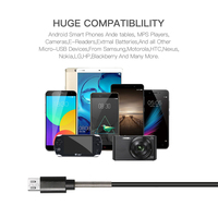 Cable Usb de fábrica a Micro USB 2,0, Cable de carga de datos para teléfono móvil