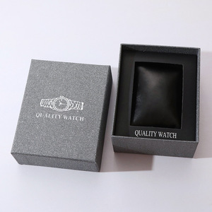 Mới đầy màu sắc duy nhất các tông hộp đồng hồ chất liệu giấy xem trường hợp lưu trữ với PU da gối bên trong hotstamping Logo giá rẻ - Product Image 2
