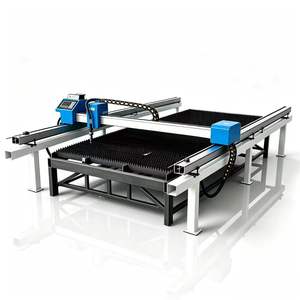 Machine de découpe CNC double face, plasma et flamme, double torche, équipement de découpe de plaques d'acier - Product Image 2