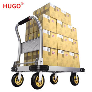 1000kg Folding <strong>Cart</strong> Heavy Duty Price Hand Flatbed Cargo Transport Trolley Platform 500kg - Product Image 6