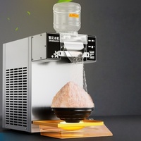 Machine à glace pilée style hawaïen avec deux râpes pour camions de restauration et événements