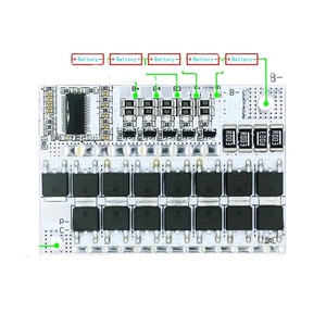 Carte de protection de batterie Li-ion/Li-polymère 3S/4S/5S 12V 16.8V 21V 3.7V 100A avec équilibrage de charge - Product Image 5
