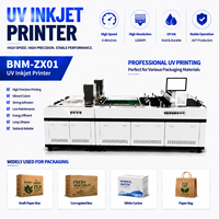 Nouvelle imprimante numérique à jet d'encre haute précision, encre UV écologique automatique, emballages industriels, sacs en papier, cartons, plastique, verre