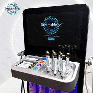 Appareil professionnel multifonctionnel pour le soin du visage à l'oxygène et à l'eau, solution de peeling pour le visage, sérum éclaircissant pour le visage, conseils pour booster le sérum - Product Image 6