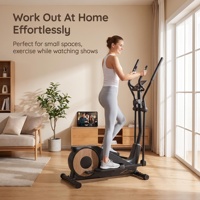 Appareil elliptique de fitness professionnel et domestique avec écran pour la perte de poids et l'entraînement corporel