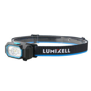 Lampe frontale LED portable OEM 120LM étanche IP65 à piles AA, double lumière (blanc froid et rouge) pour le camping et la course à pied - Product Image 1