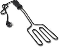 Allumeur de barbecue rapide, brûleur à charbon électrique avec bouclier thermique, allumeur de feu électrique pour barbecue