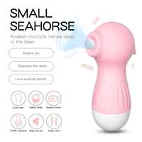 Seahorse Saug-Massagegerät Vibrator Klitoris G-Punkt Stimulator Kabellos USB-Aufladung Sexspielzeug für Frauen