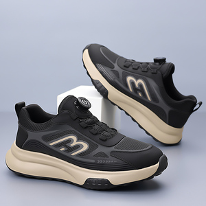 รองเท้ากีฬาลำลองคุณภาพสูงสำหรับผู้ชาย รองเท้าวิ่งแฟชั่นทันสมัย รองเท้าผ้าใบสไตล์ลำลองสำหรับเดิน - Product Image 1