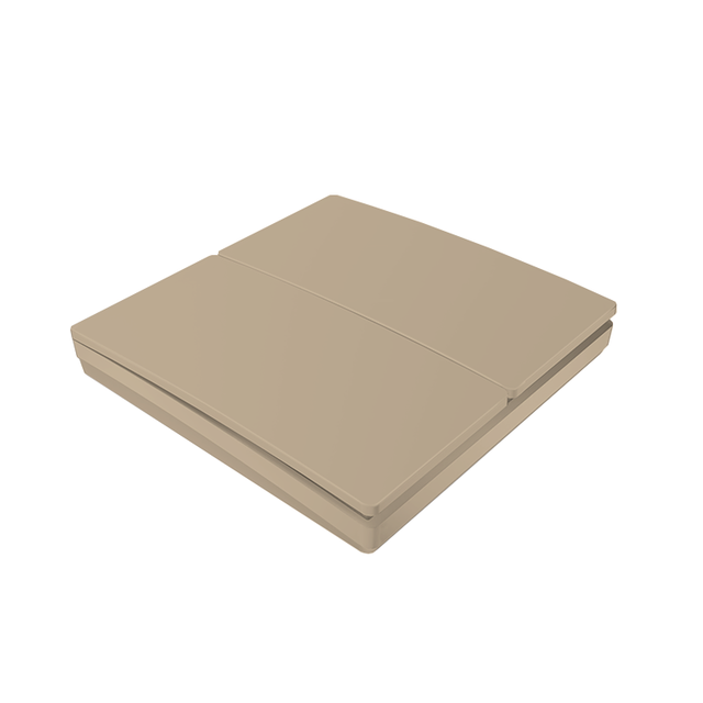 2-Gang Kinetic Wireless Switch (Single/Dual Pole) | IP42 Rated for App Enabled | 16A 240V | OEM Customization & Color Options