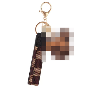2026 New Design Luxury Mouse PU <strong>Leather</strong> <strong>Key</strong> <strong>Chain</strong> Durable Metal <strong>Key</strong> Ring INS Style Car Keychain for Woman Bag Backpack Pendant - Product Image 4