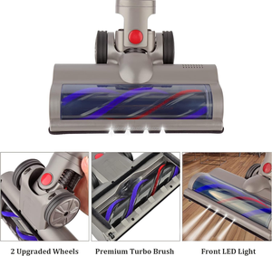 Tête de nettoyage à brosse <span class=keywords><strong>Motorhead</strong></span> Turbine compatible avec l'<span class=keywords><strong>aspirateur</strong></span> Dysons V7 V8 <span class=keywords><strong>V10</strong></span> V11 V15 pour tapis, sols, carreaux - Product Image 6