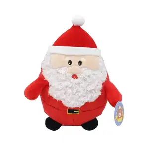 Nouveau design père noël renne bonhomme de neige pingouin en peluche jouets cadeau cadeaux de noël