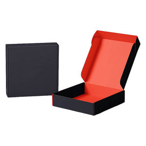 Calidad confiable Efecto de marca personalizado en relieve Pequeño regalo Embalaje externo simple Cajas de envío Corrugado de alta calidad - Product Image 3