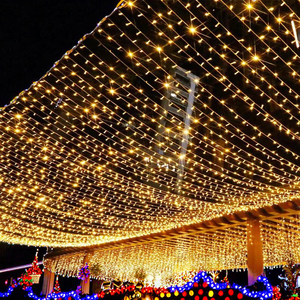 Guirnalda de luces <span class=keywords><strong>LED</strong></span> IP44, adorno para exteriores, decoraciones para árboles de Navidad de hadas, plástico para uso doméstico, Año Nuevo, boda, vacaciones - Product Image 1