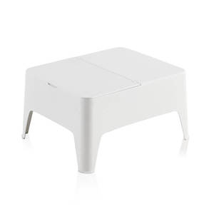 Tavolino Laterale Alaska in Plastica Sostenibile, Pratico ed Ecologico, Piccolo Tavolo da Esterno - Product Image 3