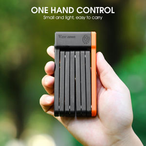 WEST BIKING Mini Antivol pour vélo, chaîne pliable pour vélo, antivol pour vélo électrique pliable, antivol pour <span class=keywords><strong>scooter</strong></span> électrique, compact, haute sécurité - Product Image 6