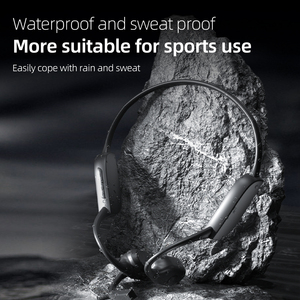 Casque à conduction osseuse étanche casque sans fil de Sport à oreille ouverte avec microphone à flèche antibruit pour la course d'entraînement - Product Image 3
